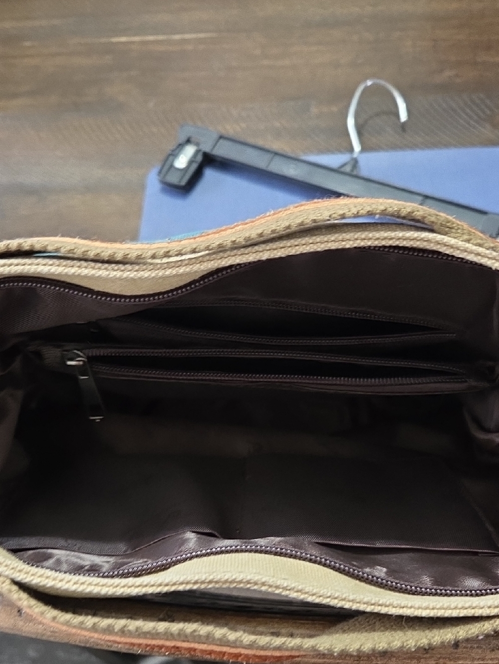 Multi Color Canvas Tote - Picture 5 of 5